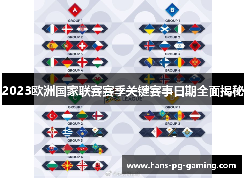2023欧洲国家联赛赛季关键赛事日期全面揭秘 2023欧洲国家联赛赛季关键赛事日期全面揭秘